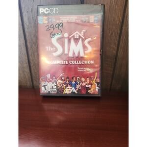 The Sims: Complete Collection (PC) With Manual, 4-Disc Set